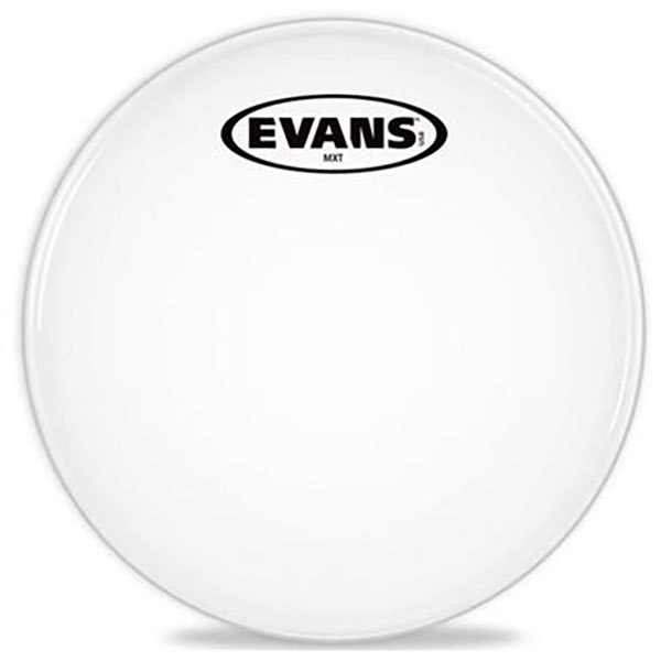 14 Inch Evans MX White Marching Tenor Drumhead 