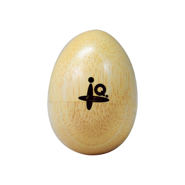IQ Plus IQ-W021-01 Large Wooden Egg Shaker