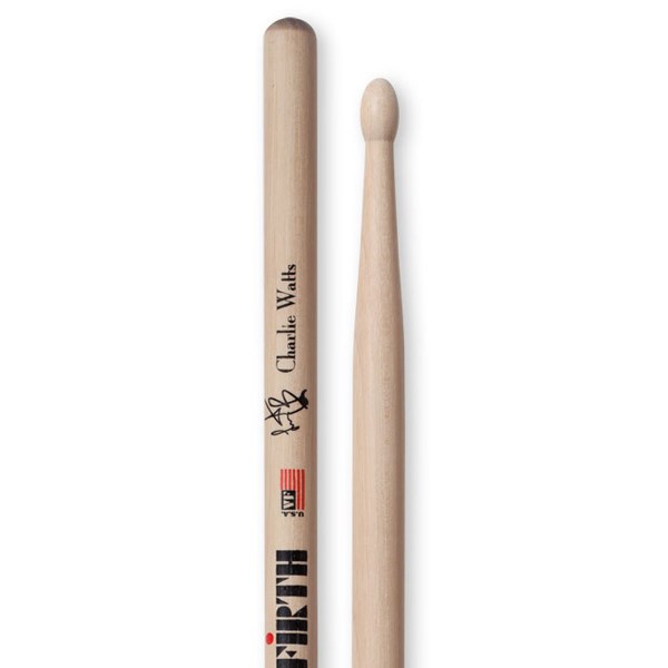 Vic Firth SCW Charlie Watts Signature Drumsticks - Wood Tip