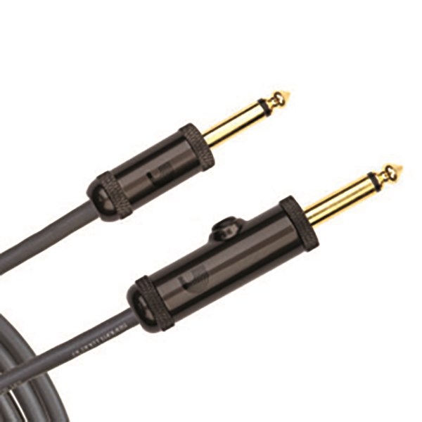 D'Addario Planet Waves PW-AG-10 Circuit Breaker Momentary Mute Instrument Cable - 10 Feet