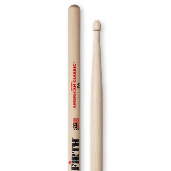 Vic Firth 7A American Classic Drumsticks - Wood Tip