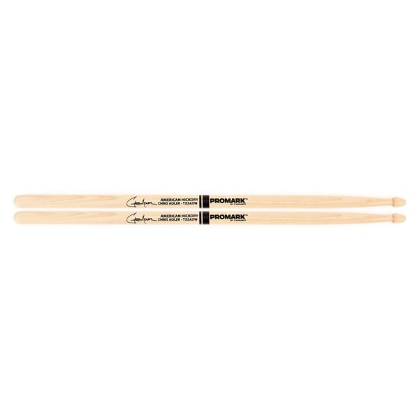 Promark TX5AXW American Hickory Chris Adler Autograph Series Wood Tip Drumsticks