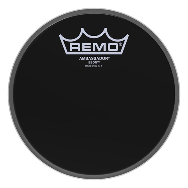 Remo ES-0006-00 Ebony Ambassador 6inch Drum Head