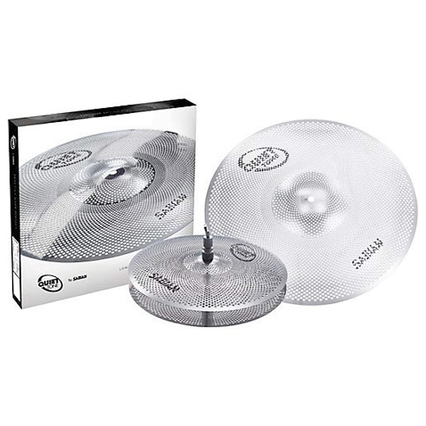 Sabian QTPC501 Quiet Tone Practice Cymbals Box Set - 13/18